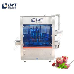 China Automatic Bottled Strawberry Jam Filling Machine Twelve Head 380V factory
