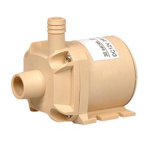 China FLOWLEAP food grade dc water pump 12V brushless centrifugal pump for hot water 100℃ submersible pump KCP-30 factory
