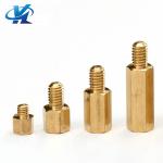 Brass Hex Screw Bolt With Internal Thread, Brass Male and Female Screw Bolt