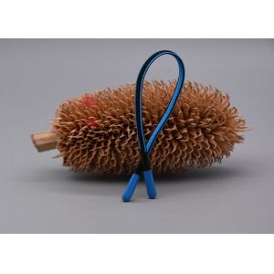 China Clothing 10cm Long Rope Custom Drawstring Cord Dripping Shiny Silicone At Both Ends factory