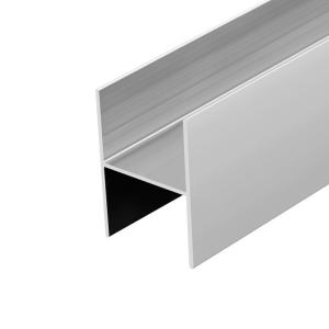 China Hotel Wardrobe 6063 T5 T6 Anodized Aluminium Sliding Door Profiles factory