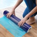 Wholesale Dustless Self Adhesive Hard Floor Protective Film Protection Roll Pe