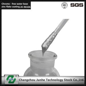 China Baking Type Zinc Flake Coating Self Dry Silver Top Coat 2 Adhesion Increase Surface Hardness factory