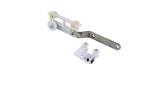adjustable curtain valance rail curtain rod double Aluminium Sliding Rail Silent
