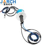 Optic-electric Slip Ring, Integrated FORJ with electrical slip ring, electrical