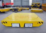 Integrated Flat Decking 2T Rail Transfer Cart For Workshop Handler
