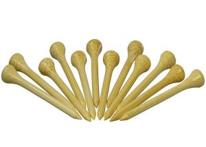 China Custom Shaped Colored Golf Tees , Eco Friendly Bamboo Golf Tees ISO9001 Approved factory