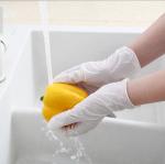 Kitchen Food Safe Disposable PVC Gloves / Plastic Disposable Gloves