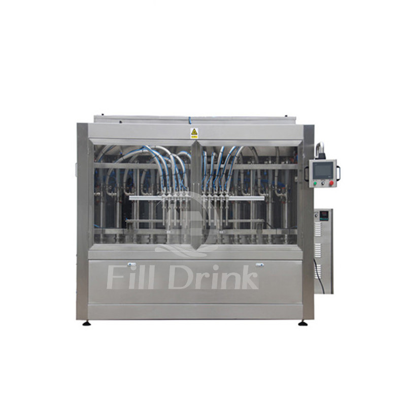 Variable Frequency Piston Filling Machine Speed Regulation Shower Gel Filling Machine