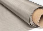 AISI 316L SS Woven Metal Mesh Fabric Low Elongation And High Tension
