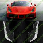 For Ferrari 488 2015-2020 Car Clear Front LED Headlight Lens Cover Replacement