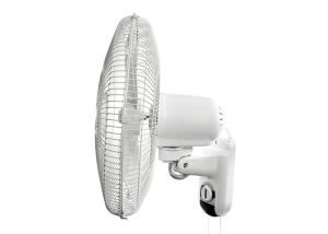 China White Hyroponice Grow Room Electric Wall Fan Pull Chain 90 Degree Copper Motor factory