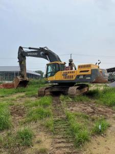 China Yellow Second Hand Vollvo EC120D Hydraulic Crawler Excavator for Heavy Duty Track Applications factory