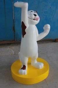 China Outdoor Garden deco cartoon statue cat statue in garden/ plaza/ shopping mall factory