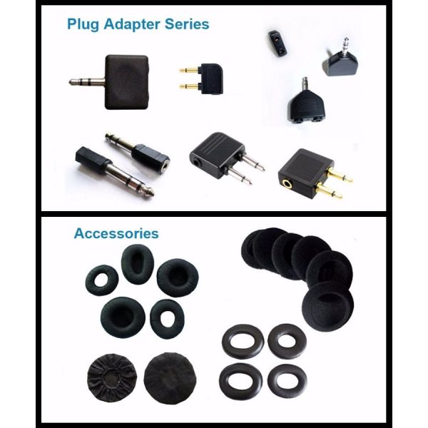 Over-ear Airline Headphone Durable and Comfortable for In-flight Entertainment