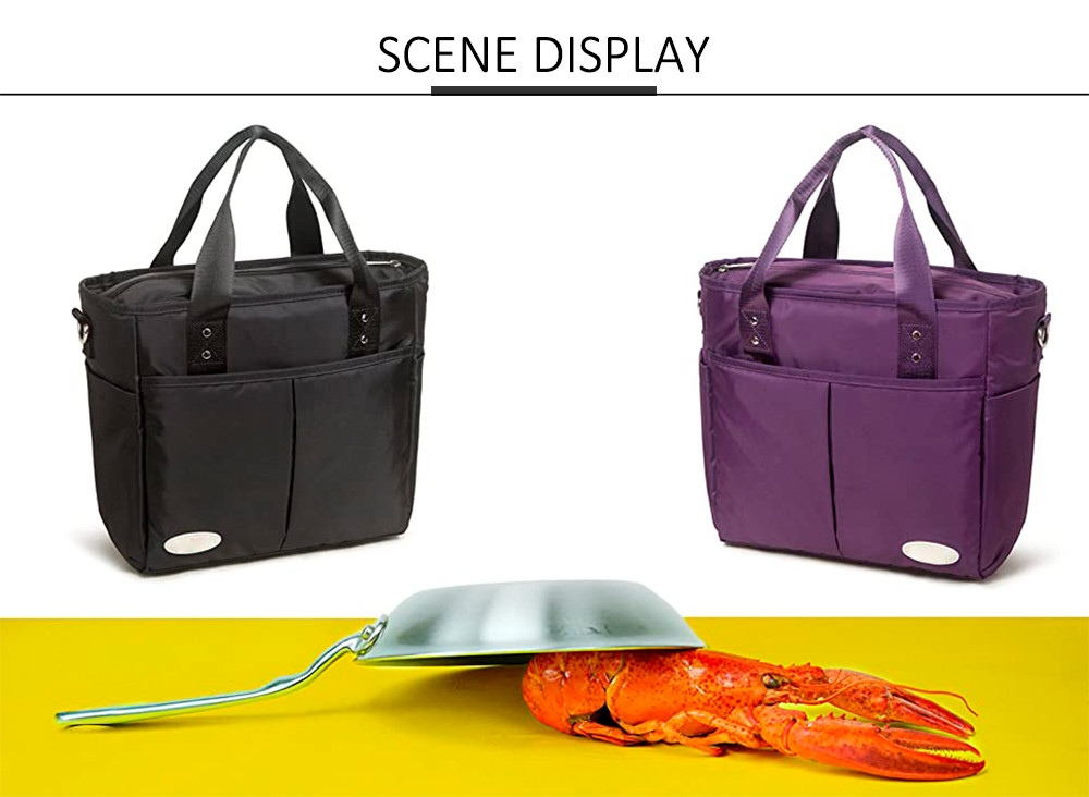 Water Resistant Oxford Thermal Lunch Bag For Work