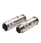 M16 Male Female 8 Pin Circular Connector 360 Shielded Metal Aviation M16