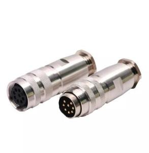 China Straight Wire Aviation Plug AISG Cable Assembly Connector M16 5 Pin 8 Pin factory