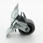 Workshop Conductive ESD Caster Wheels 125KG Capacity 4 Inch Swivel Brake