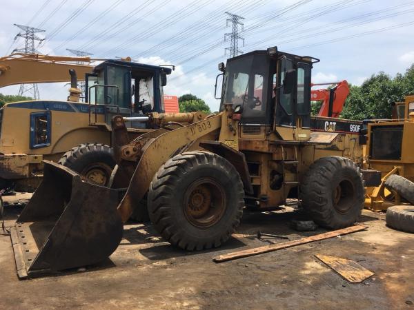 Used 100% Origin Japan Medium Wheel Loader Cat 950f for Sale, Secondhand