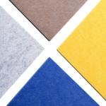 High Density Indoor Wall PET Acoustic Panel For Office Building 2700x1200mm
