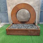Rusty Waterfall Corten Steel Water Feature 1800mm*1800mm Anti Wear