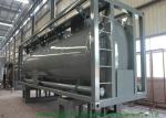 316 Stainless Steel ISO Tank Container 20 FT For Hazardous Liquids Road