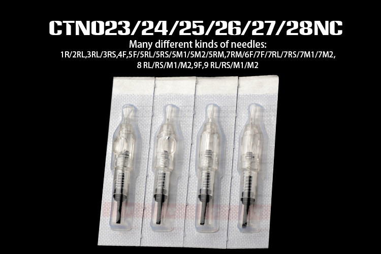 Disposable Nouveau Contour Tattoo Machine / 0.3 MM Thickness Cartridge Needles