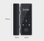 TTLock Punch Free Office Digital Door Lock Biometric Smartphone Card Code Access
