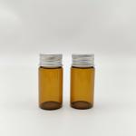 1ml 2ml Empty Amber Perfume Mini Glass Vials With Screw Top