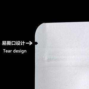 food packaging bag resealable standup k write kraft paper bag