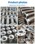 1 2 Inch Stainless Steel Braided Hose Garden Flanged PTFE Lined Pump Valve Pipe