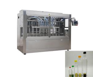 China Glass Jar Liquid Piston Filling Machine Industrial Vial Filling Equipment factory