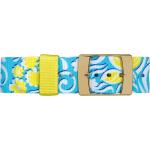 Reversible Nylon Strap Watch For Students , Ladies Steel Watches Round Case