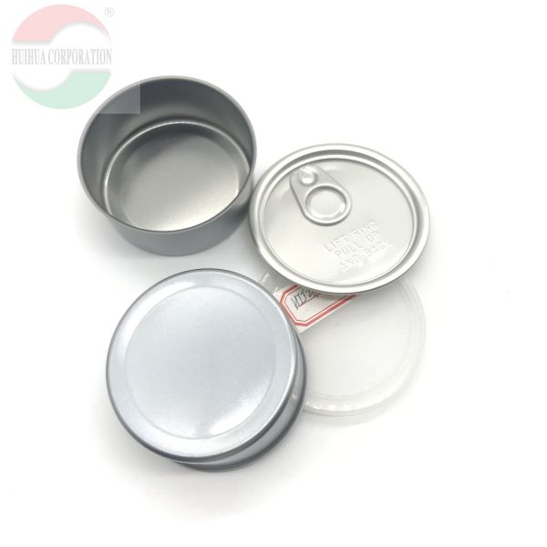 China Customized Labeling Tin Plate Cans For Packging Cannabis / Beans ISO9001 factory