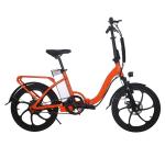 36V Electric Folding Bike 250W Rear Hub Motor Electric Bike 30-50Km/h Max Speed