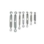 Slivery Japanese Standard Drop Forged Open Body Stainless Steel DIN1479