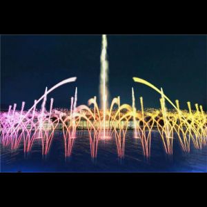 DMX512 Lamp Software Dancing Musical Fountain Garden