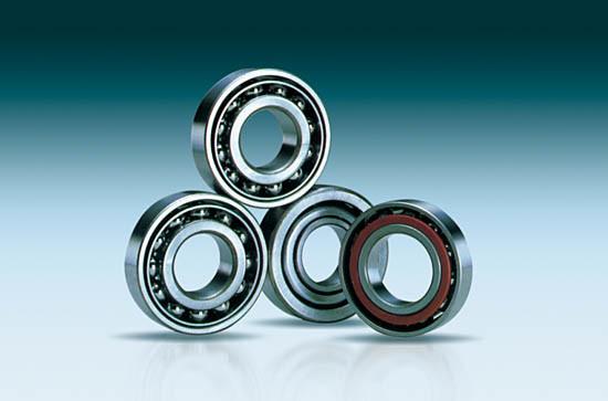 Nsk 7005 Angular Contact Ball Bearing , Brass Cage Bearing Stainless Steel for