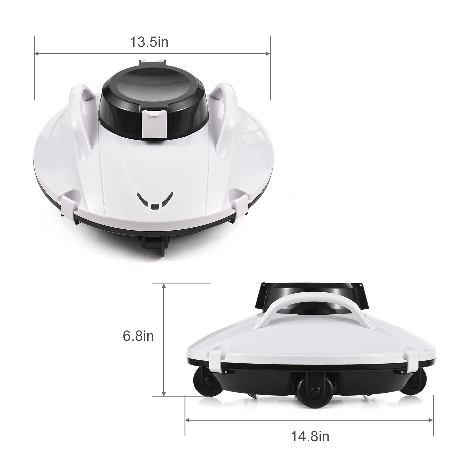 90 Mins Lasting 35W Cordless Vacuum Cleaner For Swimming Pool Robotic Pool Cleaner