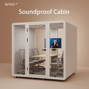 China 900kg Acoustic Phone Booth Modern Prefab Private Office Phone Booth on sale