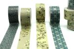 High Quality Waterproof Adhesive washi Paper Tape Vintage Chinese Style Colored