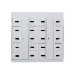 China 10 / 20 Doors Password Lock Cell Phone Storage Cabinet No Charging Function Locker factory