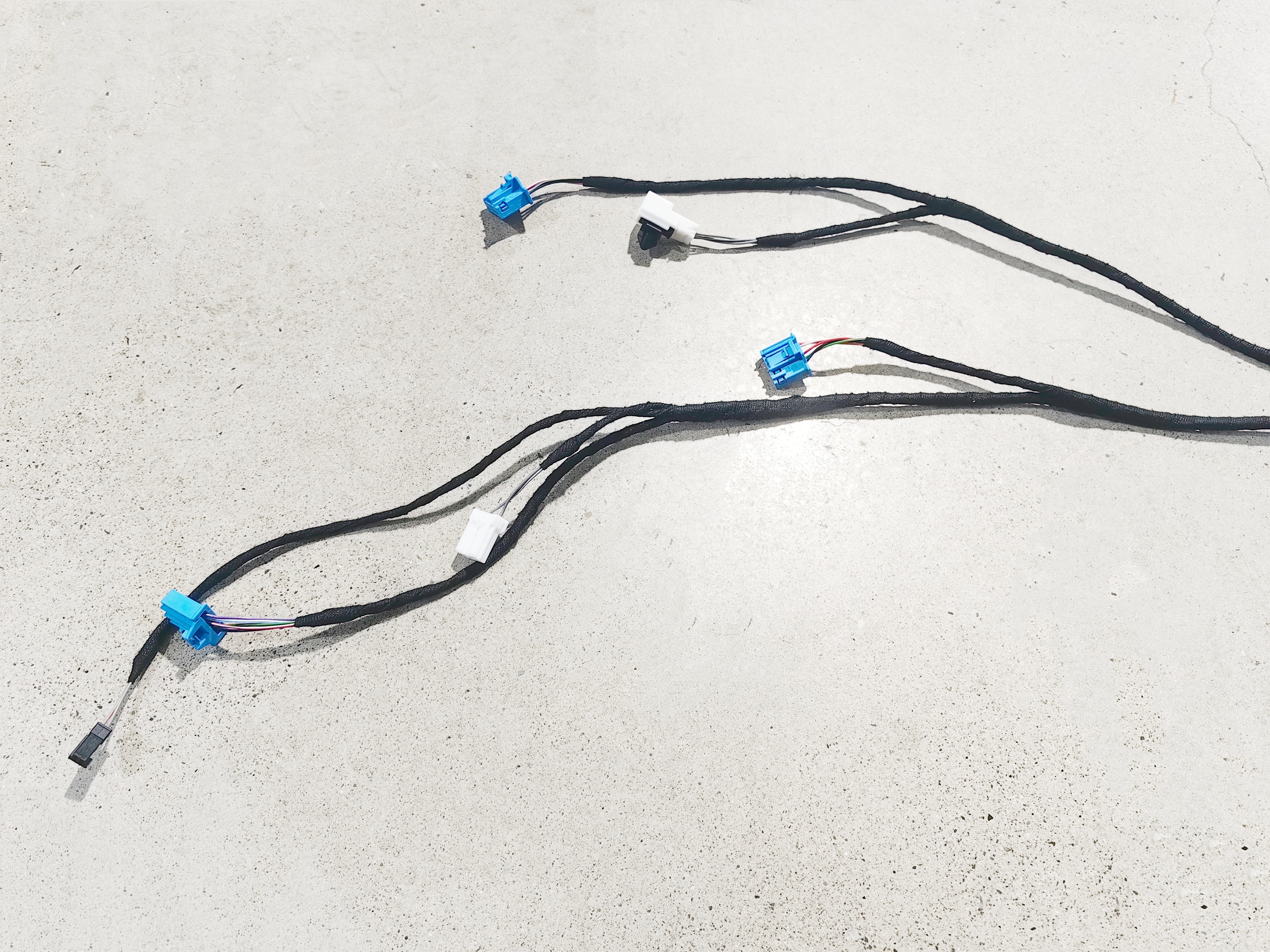 IATF16949 Certified Air Conditioning Wiring Harness With Copper Wire And Plastic Connector Material
