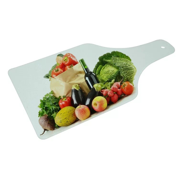 Various Shape Sublimation Glass Chopping Board Heat Resistance