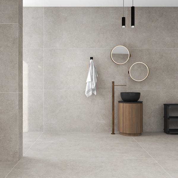 600x1200mm Porcelain Rustic Tiles Grade AAA Polished Delicate Clean Surface
