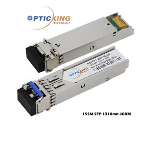 China Opticking 1310nm 40km 155Mbps SFP Optical Transceiver Module factory