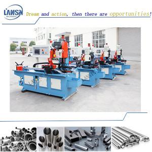 China Automatic SS Pipe Cutting Machine 380V 90W CNC Tube Cutter factory