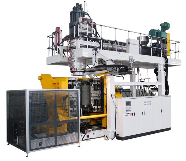 200L Single / Double L Ring Plastic Drum Blow Molding Machine For Chemical