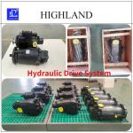 PV22+MF22 Combine Harvester Hydraulic Wheel Drive System Strong Driving Force
